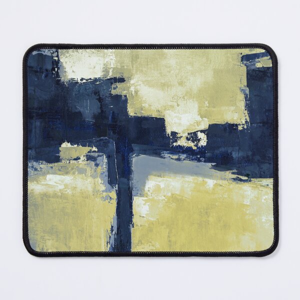 Item preview, Yellow blue abstract  designed and sold by ElaSzczepaniak.