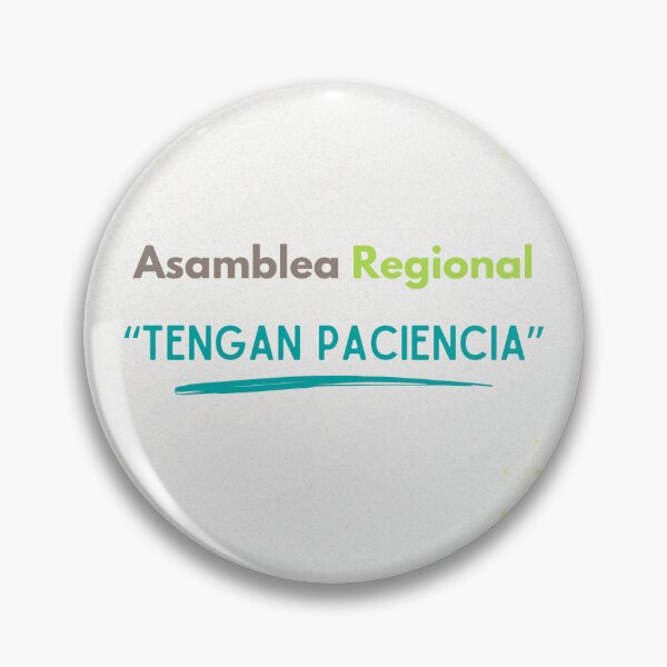 Item preview, Cover for Regional Assembly notebook HAVE PATIENCE 2023 designed and sold by Azahares.