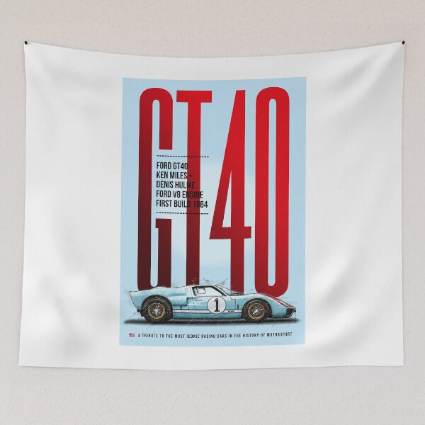 Item preview,  GT40 Tribute Ken Miles designed and sold by Theodor Decker.