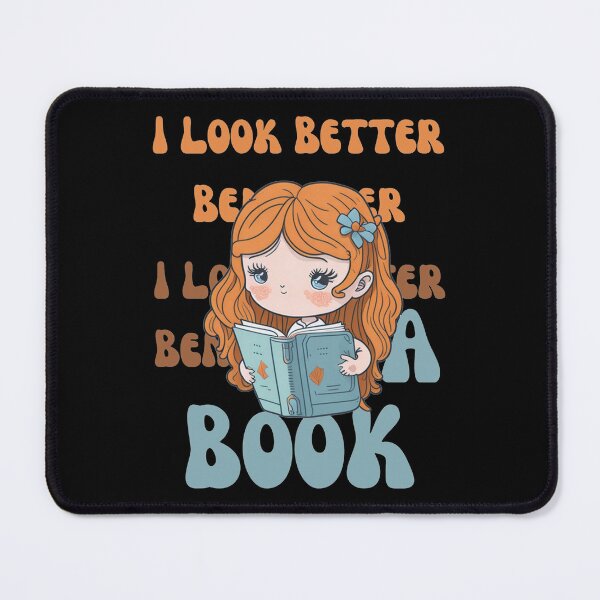 Item preview, I Look Better Bent Over a Book designed and sold by YrtemmyS.