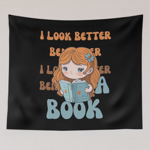 Item preview, I Look Better Bent Over a Book designed and sold by YrtemmyS.