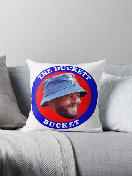 The Duckett Bucket Throw Pillow