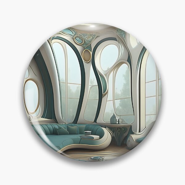 Artikelvorschau, [AI Art] Mein zukünftiges Wohnzimmer im Jugendstil entworfen und verkauft von Sissle.
