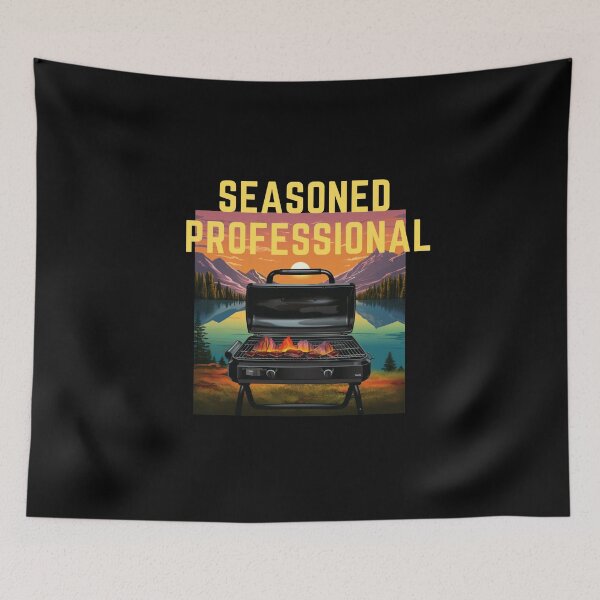 Item preview, Grillmaster - BBQ Shirt,Seasoned professional designed and sold by Anastasiia87.