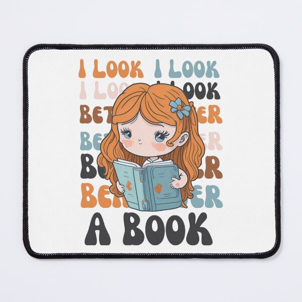 Item preview, I Look Better Bent Over a Book designed and sold by YrtemmyS.