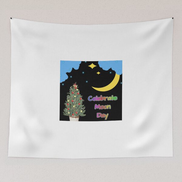 Item preview, Celebrate Moon Day designed and sold by AWADHESH  CHAURASIA.