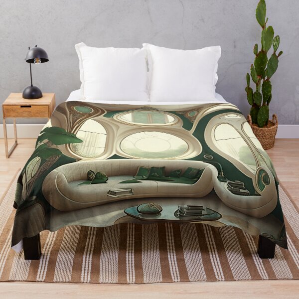 Item preview, [AI Art] My future living room, Art Nouveau Style designed and sold by Sissle.