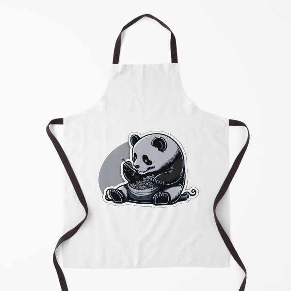 Item preview, Hungry Bamboo Eater: Adorable Panda Snacking designed and sold by FashionRex.