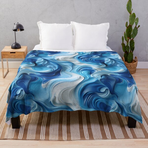 Item preview, Whispering Waves Marble designed and sold by NikkofTime.