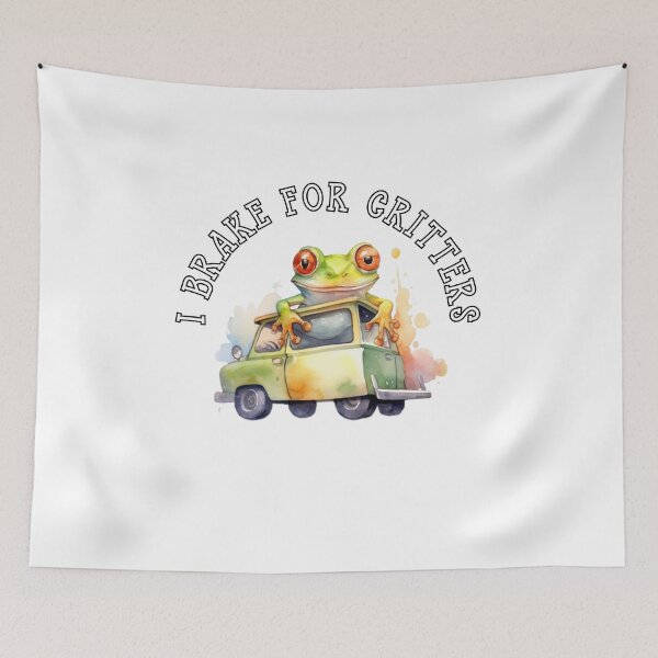 Item preview, I BRAKE FOR CRITTERS designed and sold by Tee Studio.