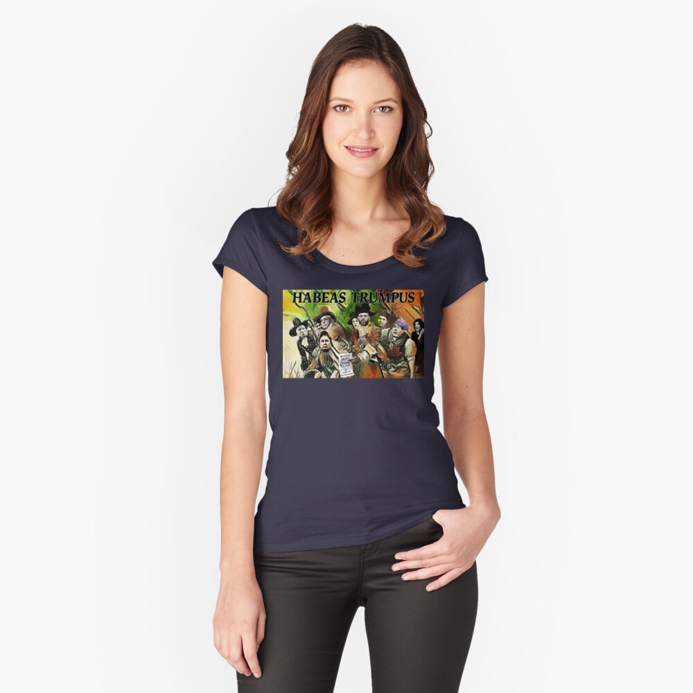 Item preview, Fitted Scoop T-Shirt designed and sold by Artoons-org.