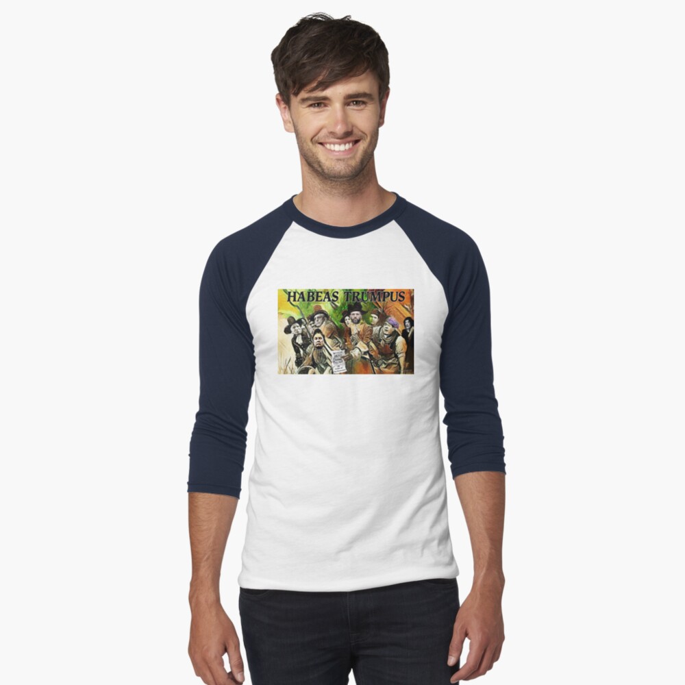 Item preview, Baseball ¾ Sleeve T-Shirt designed and sold by Artoons-org.