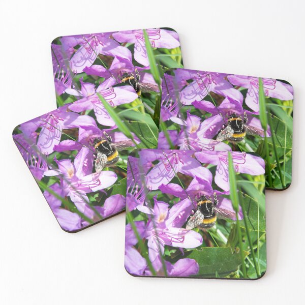 Item preview, Bee on Rhododendron designed and sold by Alternative Perspectives.