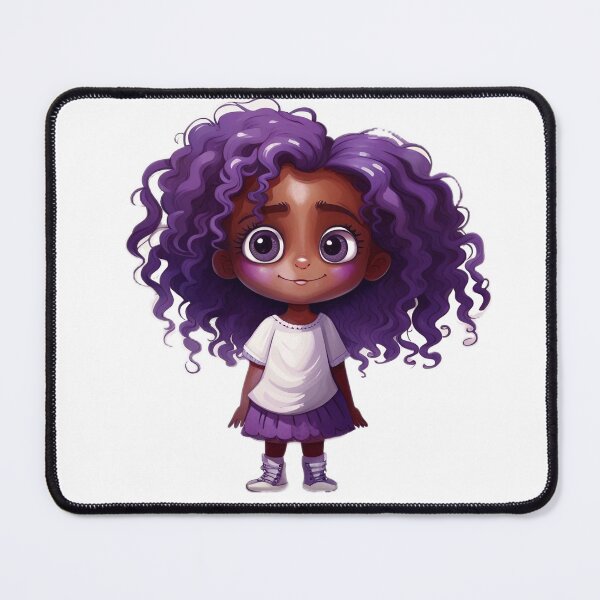 Item preview, Purple Hair Positivity designed and sold by Ourprettyshop.
