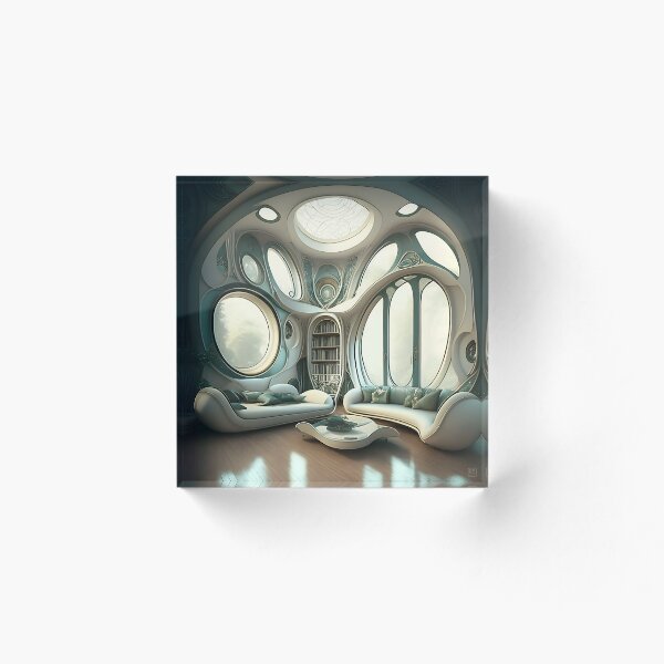 Item preview, [AI Art] Mi futura sala de estar, estilo Art Nouveau designed and sold by Sissle.