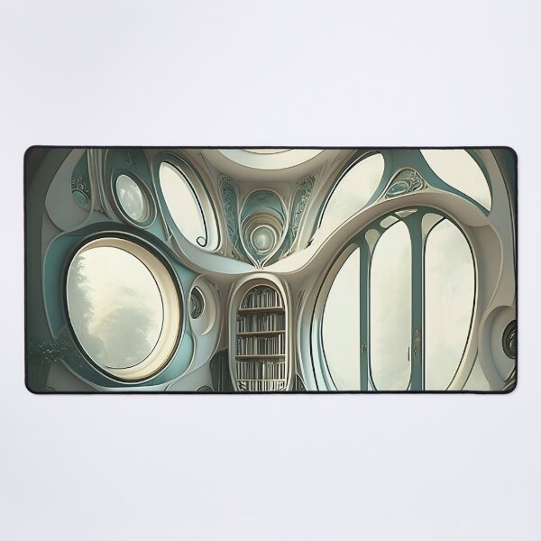 Item preview, [AI Art] My future living room, Art Nouveau Style designed and sold by Sissle.