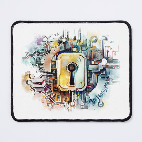 Item preview, tech padlock designed and sold by GaliFreak.