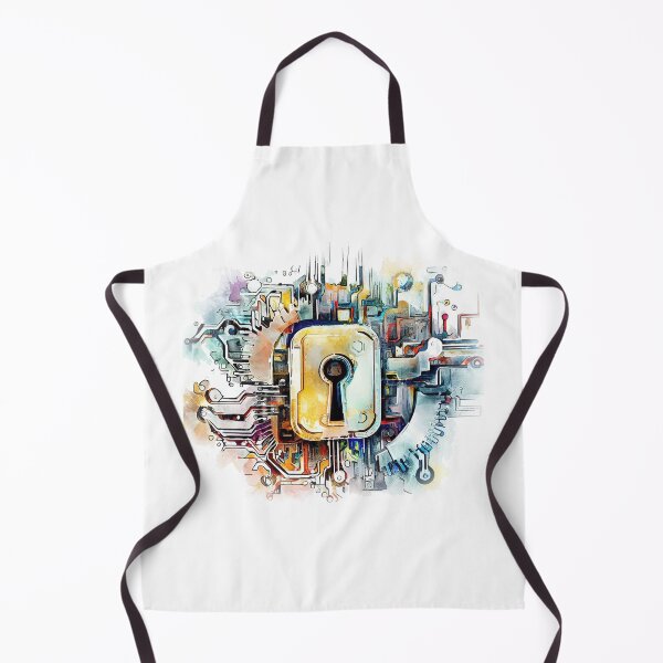 Item preview, tech padlock designed and sold by GaliFreak.