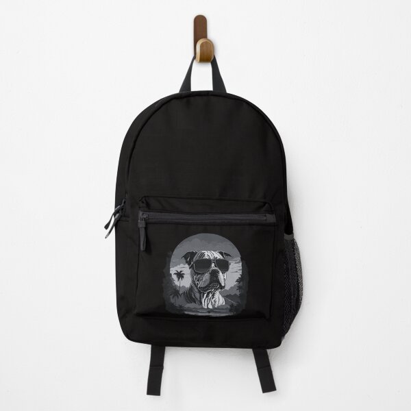 Item preview, pitbull with glasses designed and sold by MacLis.