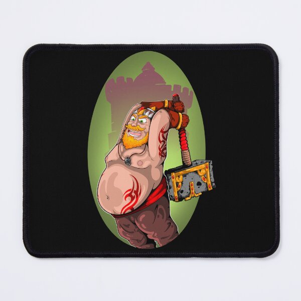 Item preview, The Fat Warrior designed and sold by SeshbrowArt.