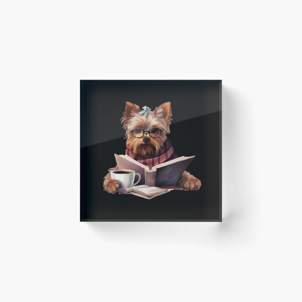Item preview, Cute dog reading designed and sold by Mateusz Majcherek.