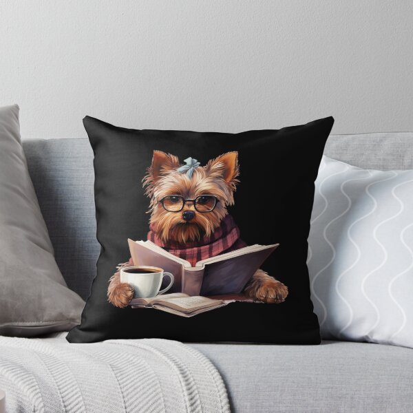 Item preview, Cute dog reading designed and sold by Mateusz Majcherek.