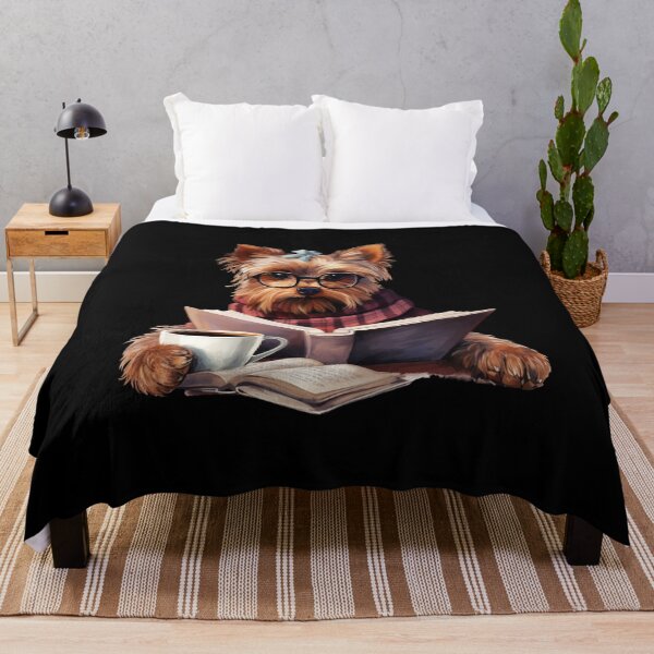 Item preview, Cute dog reading designed and sold by Mateusz Majcherek.
