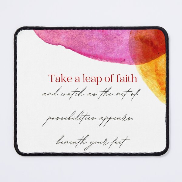 Item preview, Take a Leap of Faith designed and sold by puravidavisions.