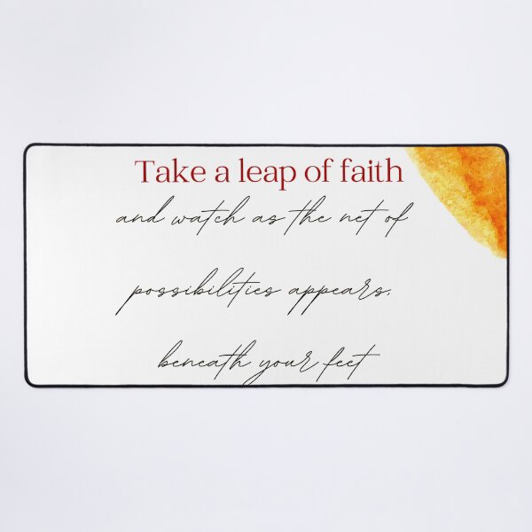 Item preview, Take a Leap of Faith designed and sold by puravidavisions.