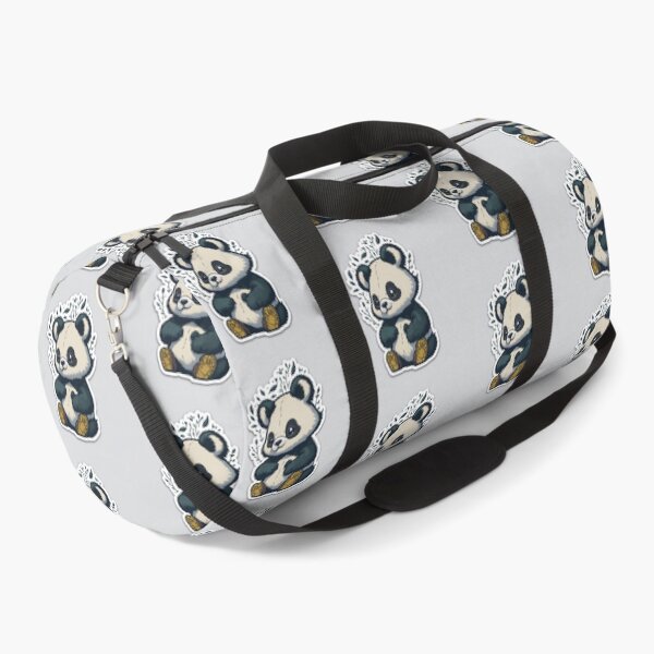Item preview, Cute Adorable Kawaii Panda Bear Hug Sticker designed and sold by StickerFrenzied.