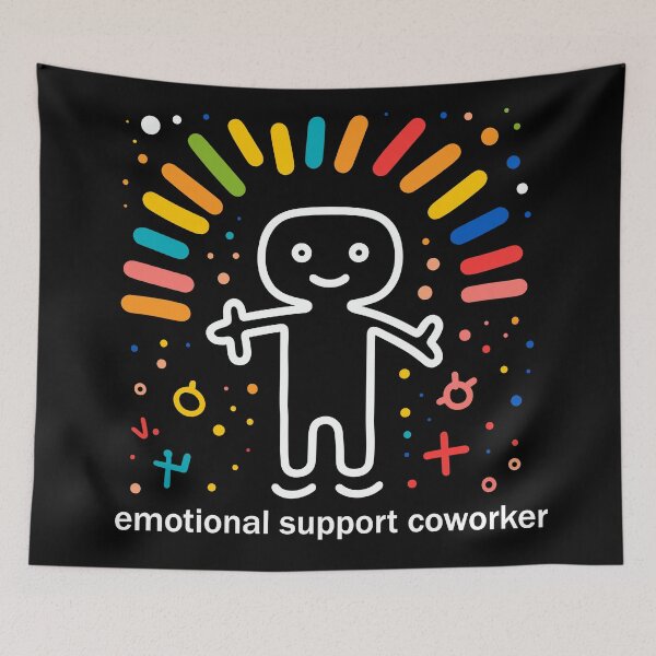 Item preview, Emotional Support Coworker designed and sold by TheHellSong.
