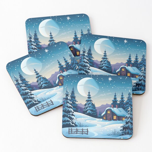 Item preview, Winter Scene designed and sold by Myra365Art.
