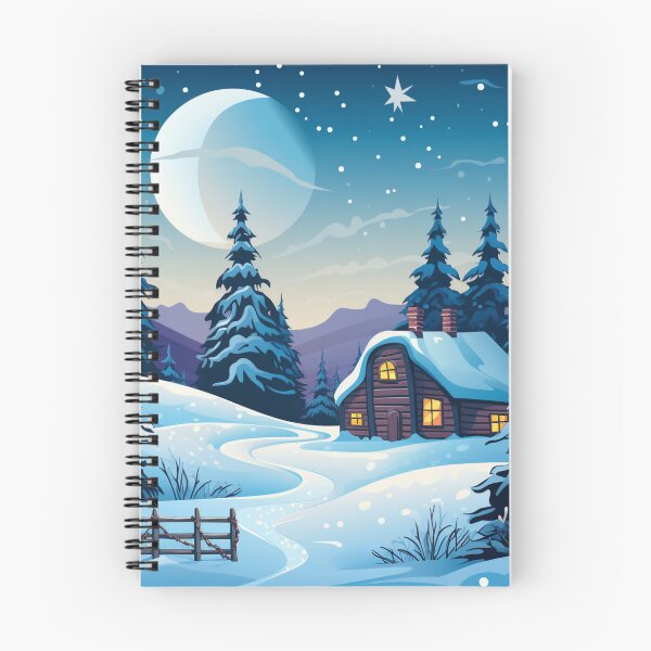 Item preview, Escena de invierno designed and sold by Myra365Art.