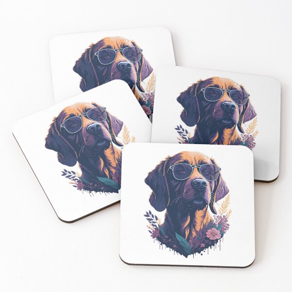 Item preview, Labrador Retriever Dog - Flower Splash  designed and sold by faunathreads.