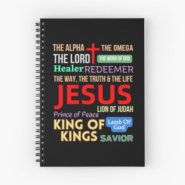 Item preview, Names of Lord God Jesus Christ - Christian Bible Verse Quote designed and sold by john316store.