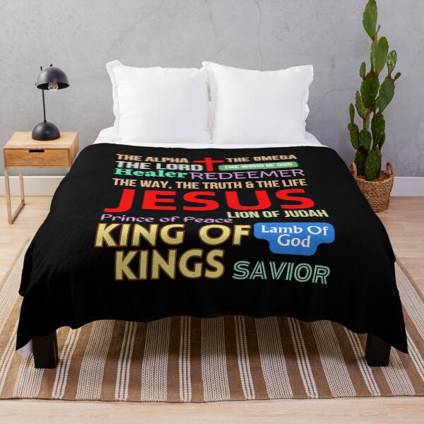 Item preview, Names of Lord God Jesus Christ - Christian Bible Verse Quote designed and sold by john316store.
