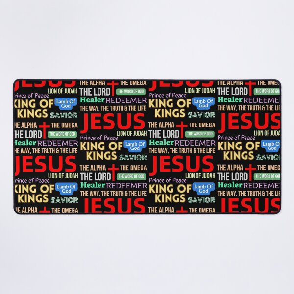 Item preview, Names of Lord God Jesus Christ - Christian Bible Verse Quote designed and sold by john316store.
