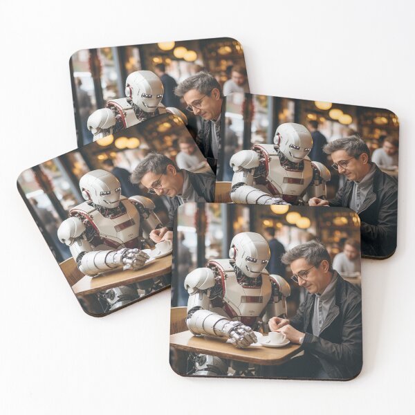 Item preview, Robotic Elderly Care Coordinator - Robotic Care Program Manager designed and sold by TheBrainArt.