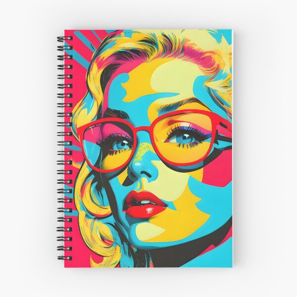 Artikelvorschau, Pop-Art Frau mit Brille | Frauenporträt | Farbenfroh | Stilvoll | Digitale Kunst entworfen und verkauft von RPDesigns91.