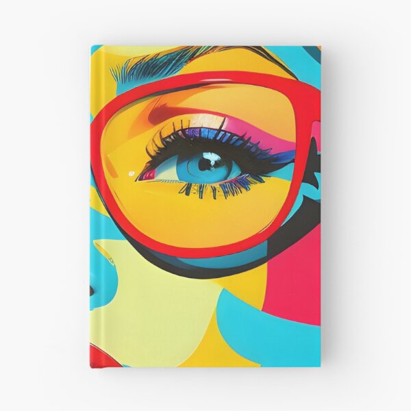 Item preview, Pop art woman with glasses | Woman Portrait | Colorful | Stylish | digital art designed and sold by RPDesigns91.