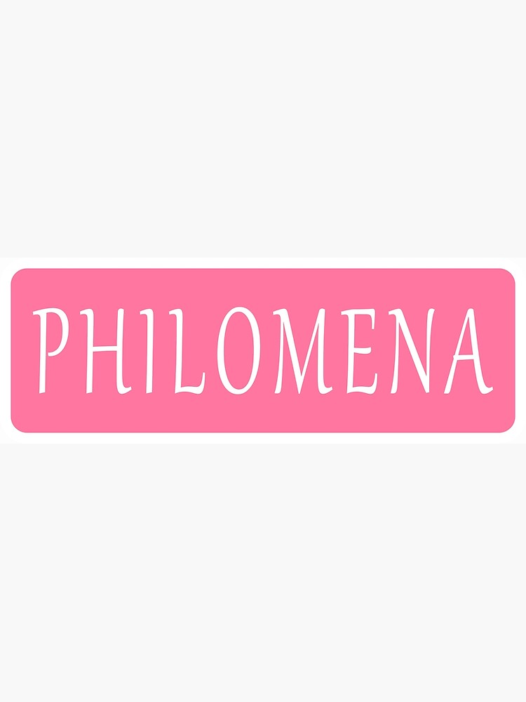 Philomena Mädchenname Poster, image size:750x1000