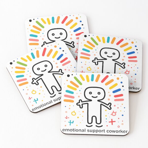 Item preview, Emotional Support Coworker designed and sold by TheHellSong.