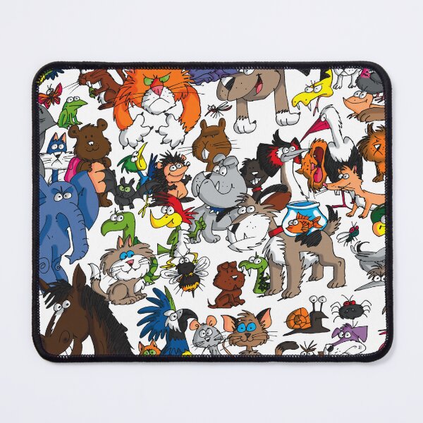 Item preview, Busy Cartoon Animals designed and sold by designersaurs.