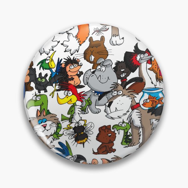 Item preview, Busy Cartoon Animals designed and sold by designersaurs.
