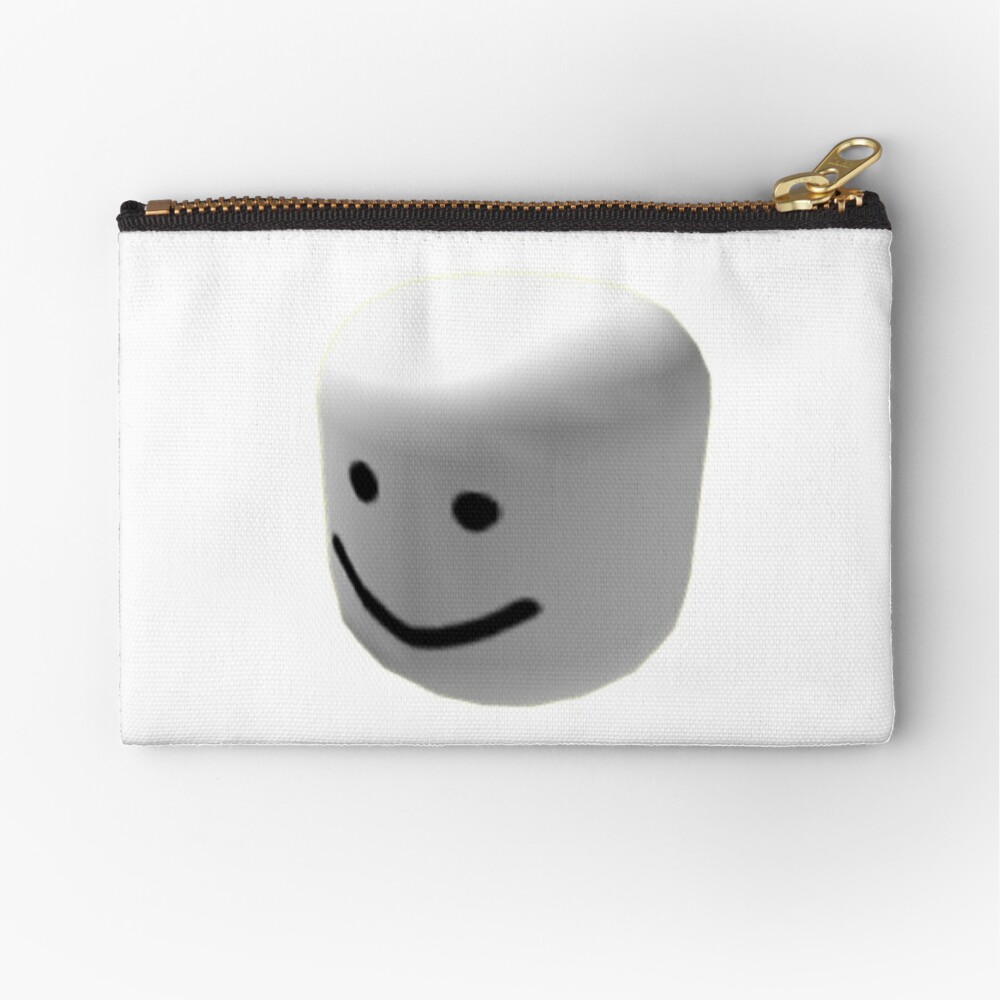 Grey Oof Zipper Pouch By Mickleo Redbubble - roblox on twitter along with the classic favorite bighead today