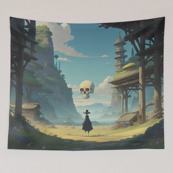 Item preview, Skull's Solitude designed and sold by RW Art Prints.