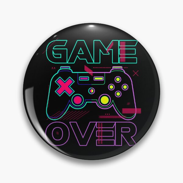 Item preview, game over (joypad) designed and sold by hayrpictures.