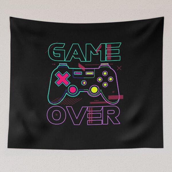 Item preview, game over (joypad) designed and sold by hayrpictures.