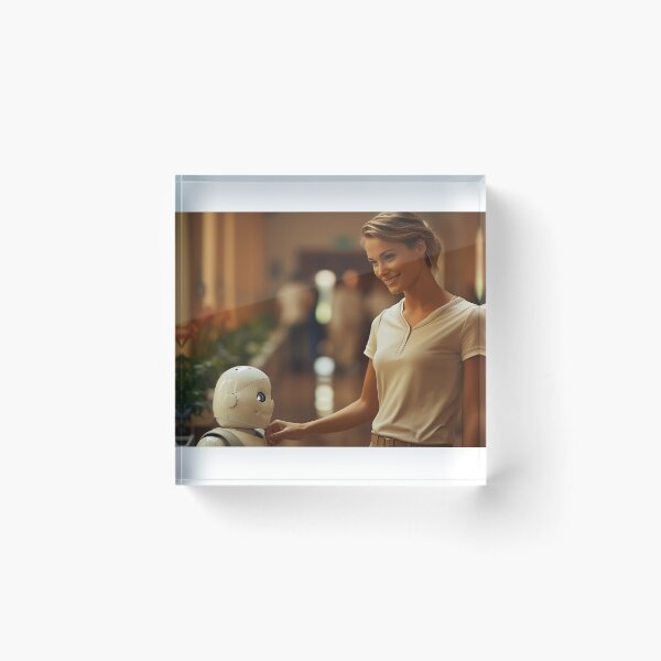 Artikelvorschau, Robotic Elderly Care Coordinator - Robot Companion Care Administrator entworfen und verkauft von TheBrainArt.