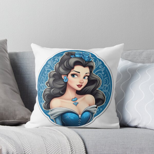 Artikelvorschau, European Queen European Princess Wearing Blue entworfen und verkauft von PrincessJessieJ.